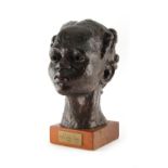 Property of a deceased estate - Isiaka Adams Osunde (Nigerian, 1936-1997) - NIGERIAN GIRL - bronze