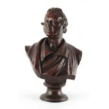 Property of a lady - a 19th century bronze patinated electrotype bust of John Robinson McClean (
