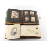 Property of a lady - two late Victorian and early 20th century photograph albums, from the De