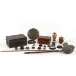 Property of a gentleman - a quantity of assorted items including an early 19th century copper
