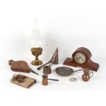 Property of a lady - a quantity of assorted items including an Edwardian Art Nouveau mahogany