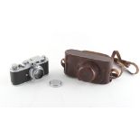 Property of a gentleman - a Leitz Wetzlar Leica II camera, circa 1935, with Summar 50mm f2 lens,