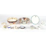 Property of a gentleman - a quantity of assorted 19th century ceramics including a pearlware Japan