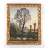 Property of a deceased estate - Sir George Clausen RA (1852-1944) - 'THE BUDDING TREE' - oil on