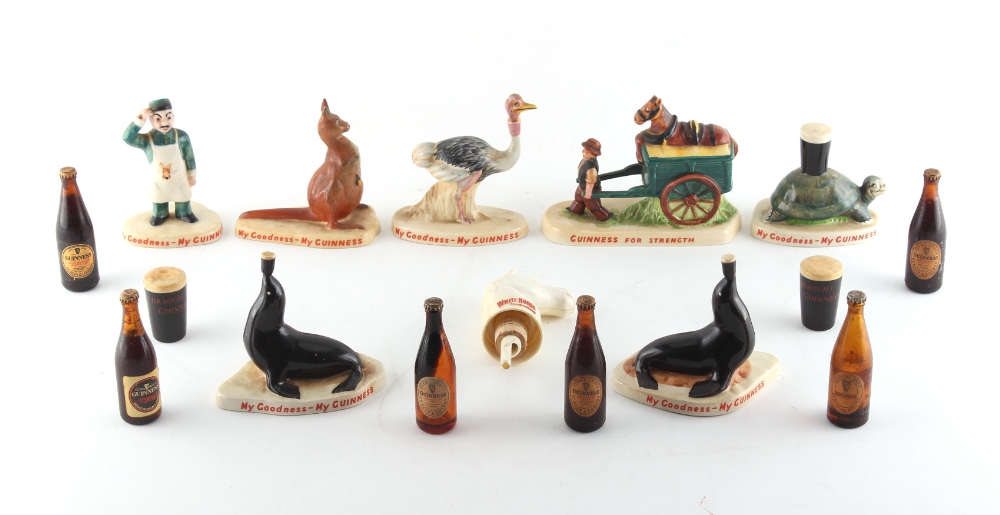 Property of a deceased estate - breweriana - a collection of Guinness advertising items, mostly