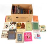 Property of a deceased estate - a box containing assorted books including children's books.