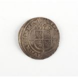 Property of a deceased estate - Tudor hammered silver coin - a 1575 Queen Elizabeth I (1558-1603)