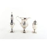 Property of a lady - a George III silver cream jug, Thomas Shepherd, London 1771, 4.5ins. (11.5cms.)