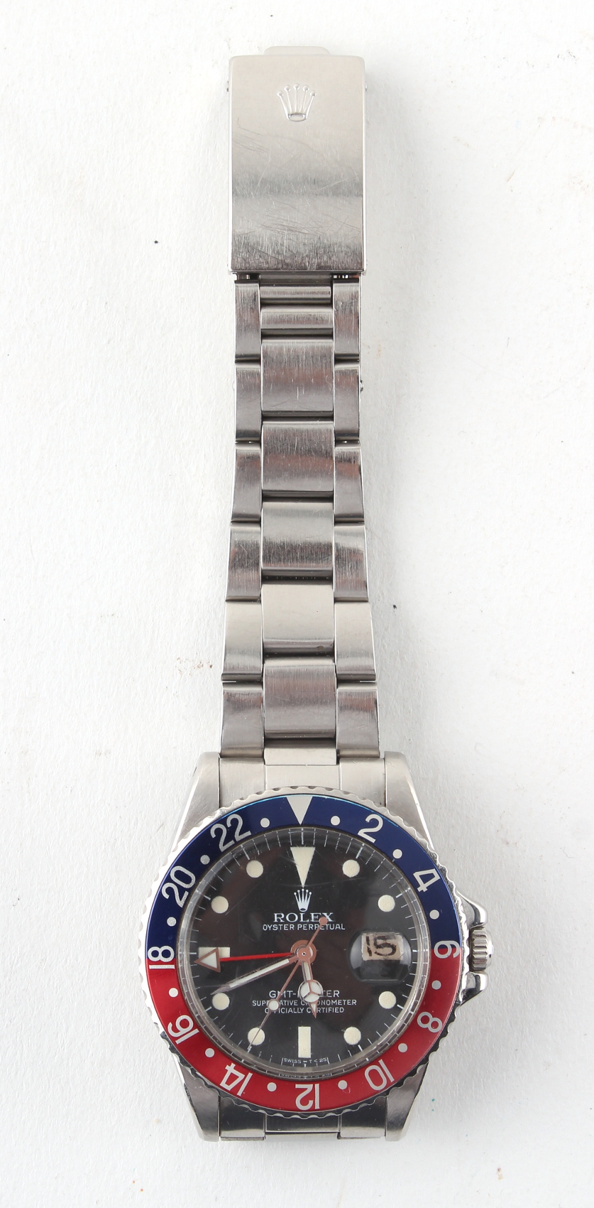 Property of a gentleman - a good gentleman's Rolex GMT Master wristwatch, model 1675, serial - Image 3 of 5