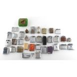 Property of a deceased estate - a collection of thirty-three cigarette lighters including an example