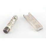 Property of a lady - a Chinese silver ingot, approximately 39 grams; together with an unmarked