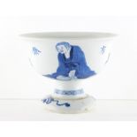 The Martin Robert Morland CMG (1933-2020) collection of Chinese ceramics - a large Chinese blue &