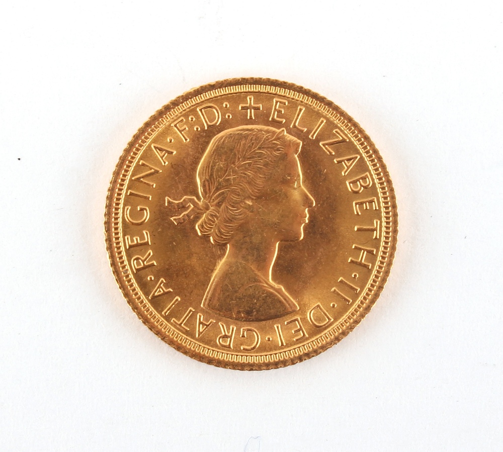 Property of a lady - gold coin - a 1965 QEII gold full sovereign. - Image 2 of 2