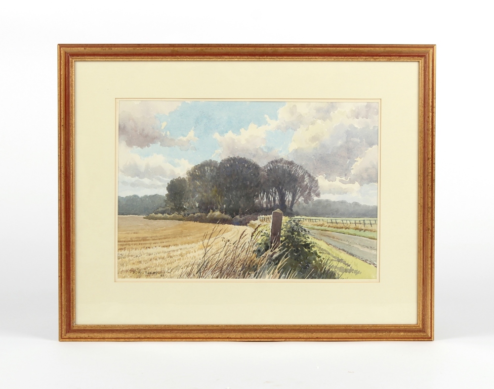 Property of a deceased estate - David Wiliiam Burley (1901-1990) - A COUNTRY ROAD, PROBABLY KENT -