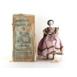 Property of a gentleman - a rare Martin & Runyon Autoperipatetikos walking doll, circa 1860, in