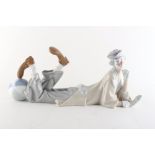 Property of a deceased estate - a Lladro figure of a Clown, model number 010.04618, with original