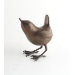 Property of a lady - Mike Roberts (b.1941), attributed to - WREN - a patinated bronze sculpture,