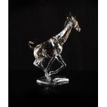 Property of a deceased estate - a Swarovski crystal model of a Giraffe - Rare Encounters - Desert