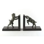 Property of a deceased estate - Emile Joseph Nestor Carlier (1849-1927) - a pair of bronzed