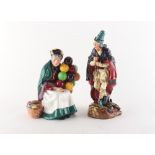 Property of a deceased estate - a Royal Doulton figure - The Pied Piper, HN 2102 (head re-glued);