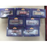 Seven Bachmann ''OO'' Gauge/4mm Items Of Boxed Rolling Stock. Private owner open wagons (6) and