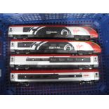 Hornby (China) "OO" Gauge/4mm Class 390 Pendolino Four Car Set, Virgin Trains, livery, Alstom