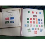 A Album of K.G.6 Mint GB and Commonwealth Stamps, includes GB high values to 10/- light blue and £