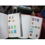 A Collection of Commonwealth Stamps Mint and Used, in six albums and a plastic wallet, Countries