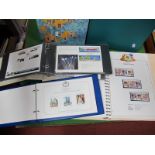 A Small Carton Containing Royal Event Stamps, in special albums, including Royal wedding and