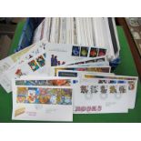 Over Three Hundred and Forty GB First Day Covers, in good condition mainly 1980's to 2000, with a