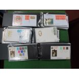 Three Albums of GB First Day Covers, many Benham with a small amount of Decimal face value and pre