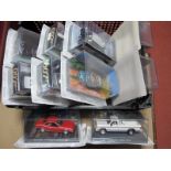 Ten Diecast Model Vehicles, all pieceworks James Bond 007 themed including VAZ-2106 Goldeneye, AMC