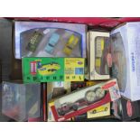 In Excess of Twenty Diecast Model Vehicles, Vanguards, Corgi, Oxford, Lledo 'Trackside' Post