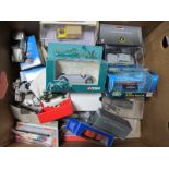 A Quantity of Diecast and Plastic Model Vehicles, by Corgi, East Model, Ertl, Majorette, Lledo and