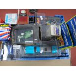 Twelve Diecast Model Vehicles, by Solido, EFE, Minichamps, ERTL, Corgi, Hot Wheels and other