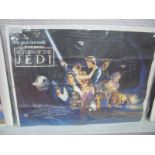 Star Wars Quad Poster 'Return of the Jedi', printed by Lonsdale & Bartholomew, Nottingham, 76 x