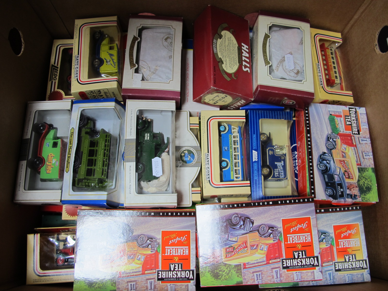 Approximately Forty Diecast Model Vehicles, by Lledo and similar, boxed.