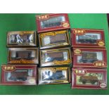 Ten Items of ''OO'' Gauge/4mm Boxed Rolling Stock by Airfix (5) and Mainline (5); brake vans, box