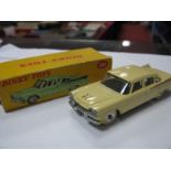 Dinky Toys No 191 Dodge Royal Sedan Cream, with brown flashing's, overall good, in poor box.