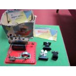 A Mamod Ref SE2 Live Steam Stationary Steam Engine, boxed, fair to good condition (model fired)