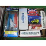 A Quantity of Diecast Model Vehicles, by Atlas Editions, Realtoy and other, Eddie Stobart Liveried