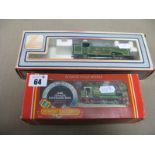 Two ''OO'' Gauge/4mm Boxed Tank Steam Locomotives. A Hornby Ref. R396 0-6-0 class J13 G.N.R green