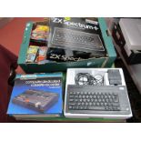 Sinclair ZX Spectrum and Personnel Computer, (circa 1984), user guide, cables, Ferguson Computer