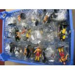 In Excess of Thirty Five Plastic Model Marvel Herocux Super Heroes and Villains, by Wizkids,