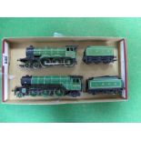 Two 'OO' Gauge/4mm L.N.E.R Green Unboxed Steam Locomotives, Bachmann Class V2 2-6-2 Reg No. 4806.