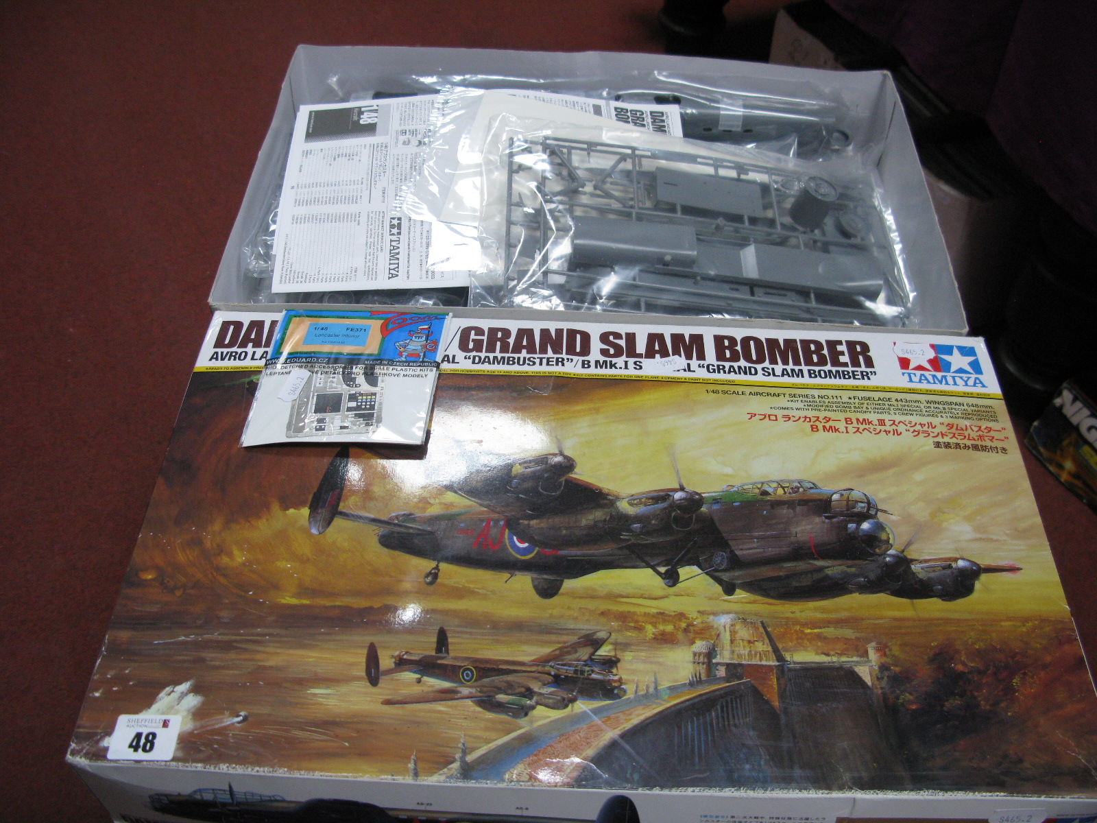 Tamiya 1:48th Scale #61111*7600 Plastic Model Kit Avro Lancaster B MK.111 Special "Dambuster"