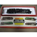 Hornby ''OO'' Gauge/4mm Ref R859 Boxed Class 5MT ''Black 5'' 4-6-0 Steam Locomotive and Six Wheel