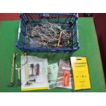 A Quantity of 'OO' Gauge/4mm Trackside Accessories, signals, colour light signals, lamps, etc (