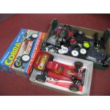 A Quantity of RC Model Car Items, including Mardave Cobra Sport 1:10th Scale Off Road Racer, spare