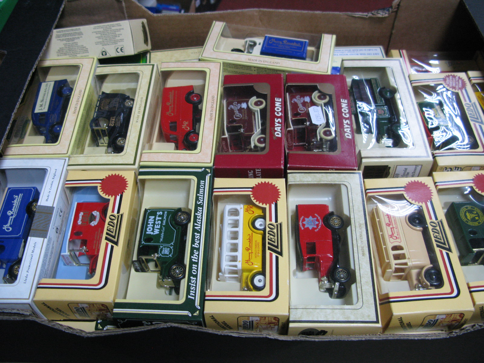 In Excess of Thirty Five Diecast Model Vehicles, by Lledo, including Harry Ramden's Promotional